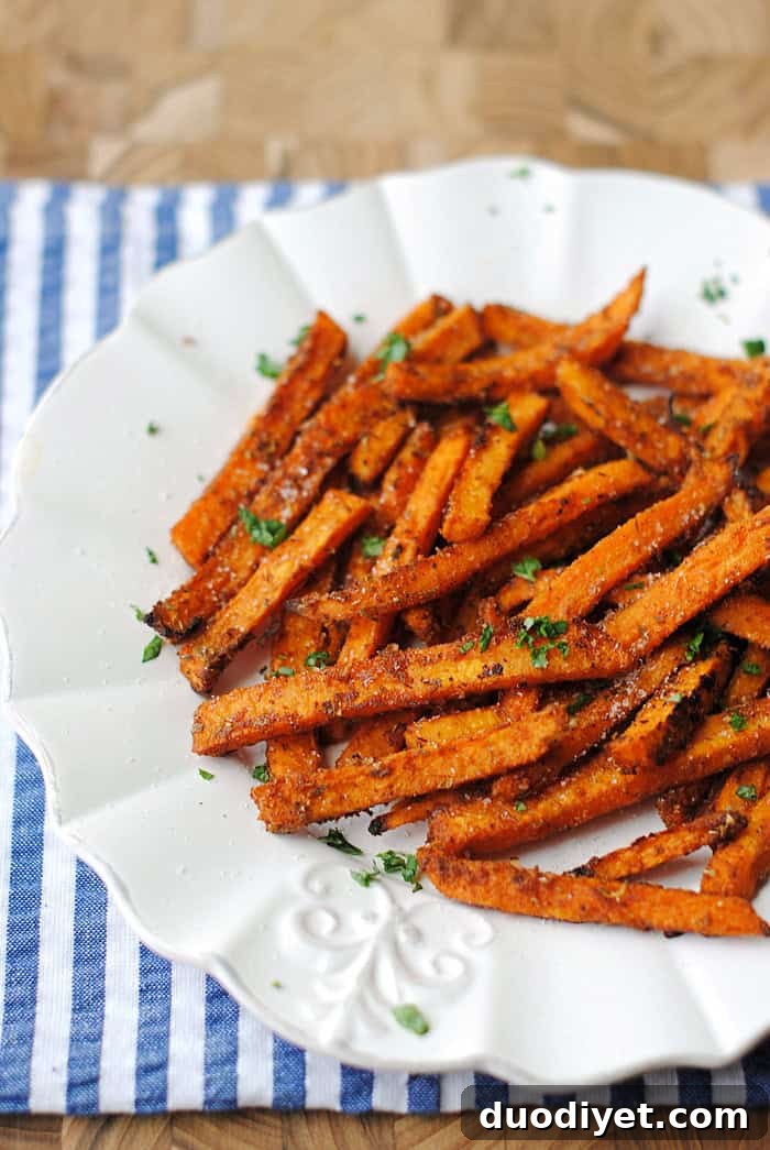 Crisp Sweet Potato Fries