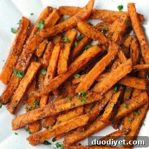 Crispy Sweet Potato Fries with Spicy Honey Glaze 4 Sweet and Spicy Sweet Potato Fries