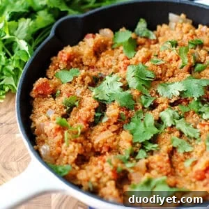 Skillet Spanish Quinoa - small