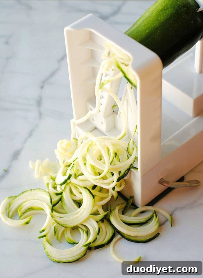 Lemon Garlic Zucchini Noodles Recipe 3 Spiralized Zucchini Noodles