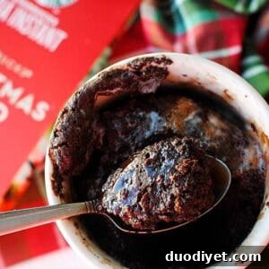 Eggnog Mocha Mug Cake - small image