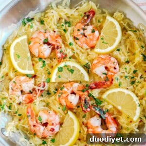 Lemon-Herb Shrimp with Spaghetti Squash 3 Lemon and Herb Spaghetti Squash with Shrimp
