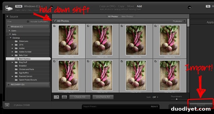 Lightroom Techniques for Stunning Food Photography 3 Easy Lightroom Tips and Tricks to achieve those beautiful food photos! eat-yourself-skinny.com