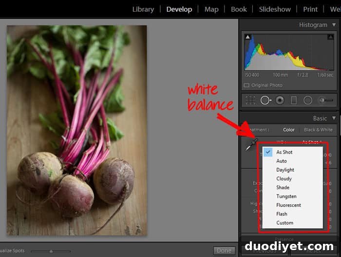 Lightroom Techniques for Stunning Food Photography 5 Easy Lightroom Tips and Tricks to achieve those beautiful food photos! eat-yourself-skinny.com