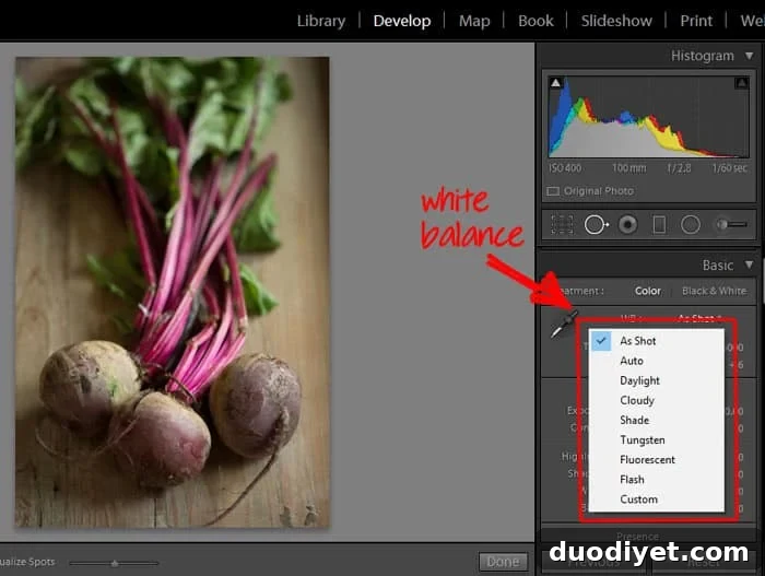 Easy Lightroom Tips and Tricks to achieve those beautiful food photos! eat-yourself-skinny.com