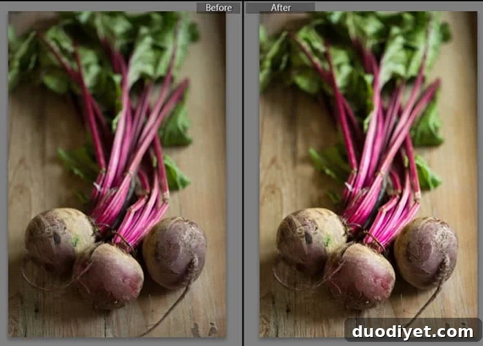 Easy Lightroom Tips and Tricks to achieve those beautiful food photos! eat-yourself-skinny.com