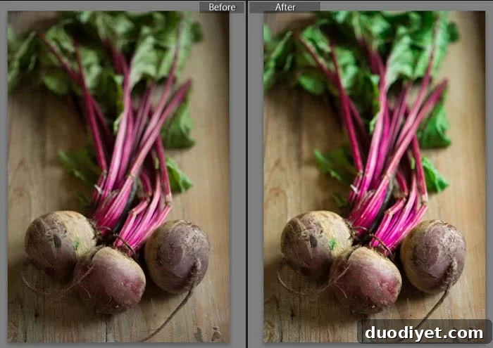 Easy Lightroom Tips and Tricks to achieve those beautiful food photos! eat-yourself-skinny.com