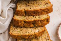 Moist Zucchini Banana Bread Recipe