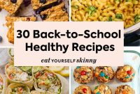 30 Back-to-School Lunch and Snack Recipes Kids Will Love