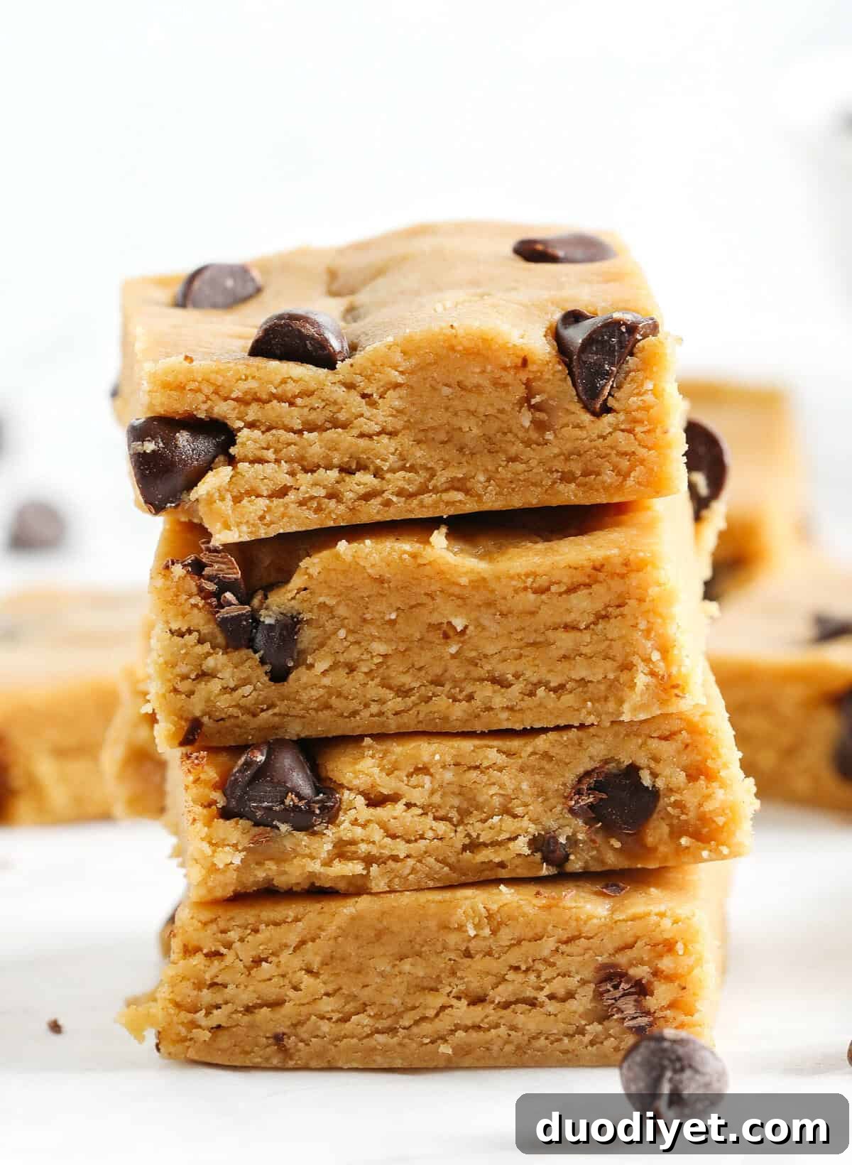 30 Back-to-School Lunch and Snack Recipes Kids Will Love 19 Peanut butter protein bars stacked