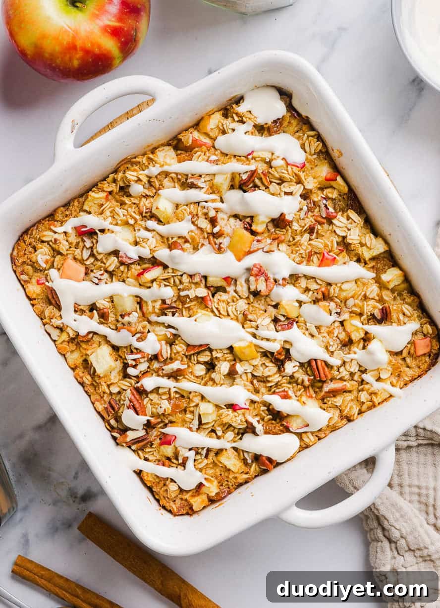 30 Back-to-School Lunch and Snack Recipes Kids Will Love 8 Apple cinnamon baked oatmeal