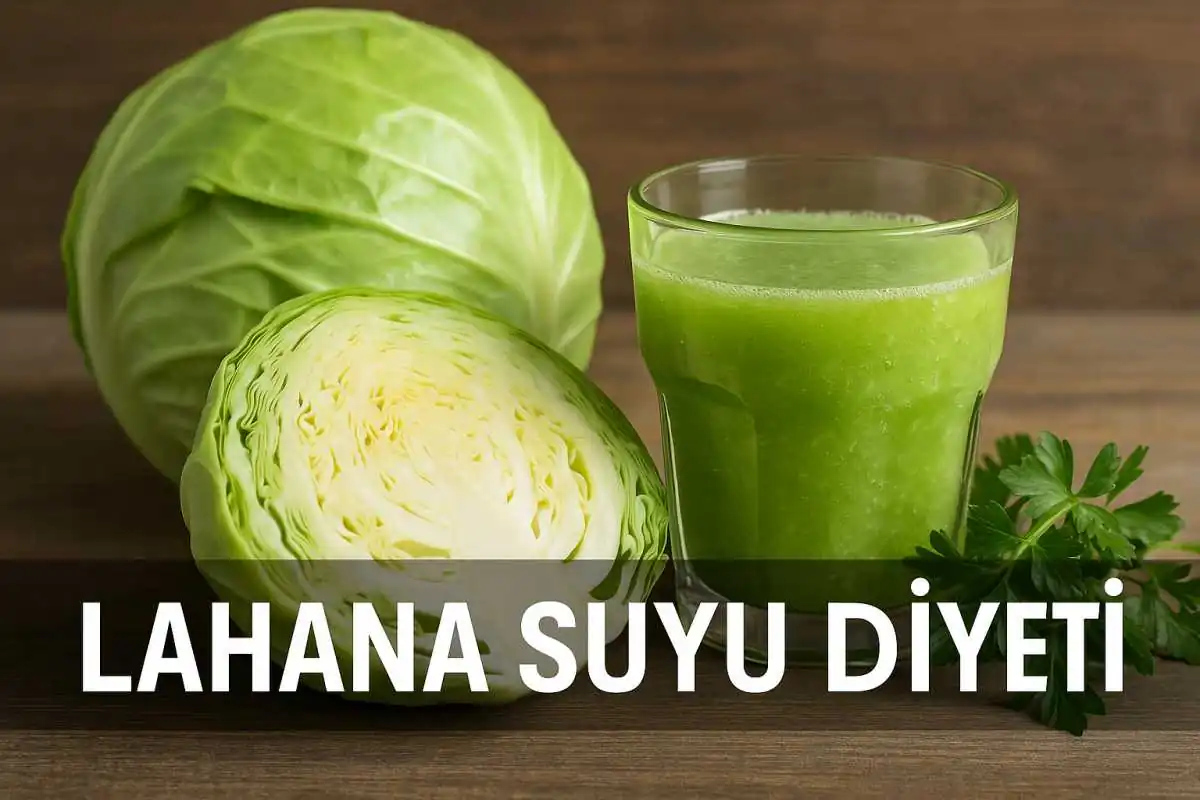 1 Haftada 8 Kilo Verdiren Lahana Suyu