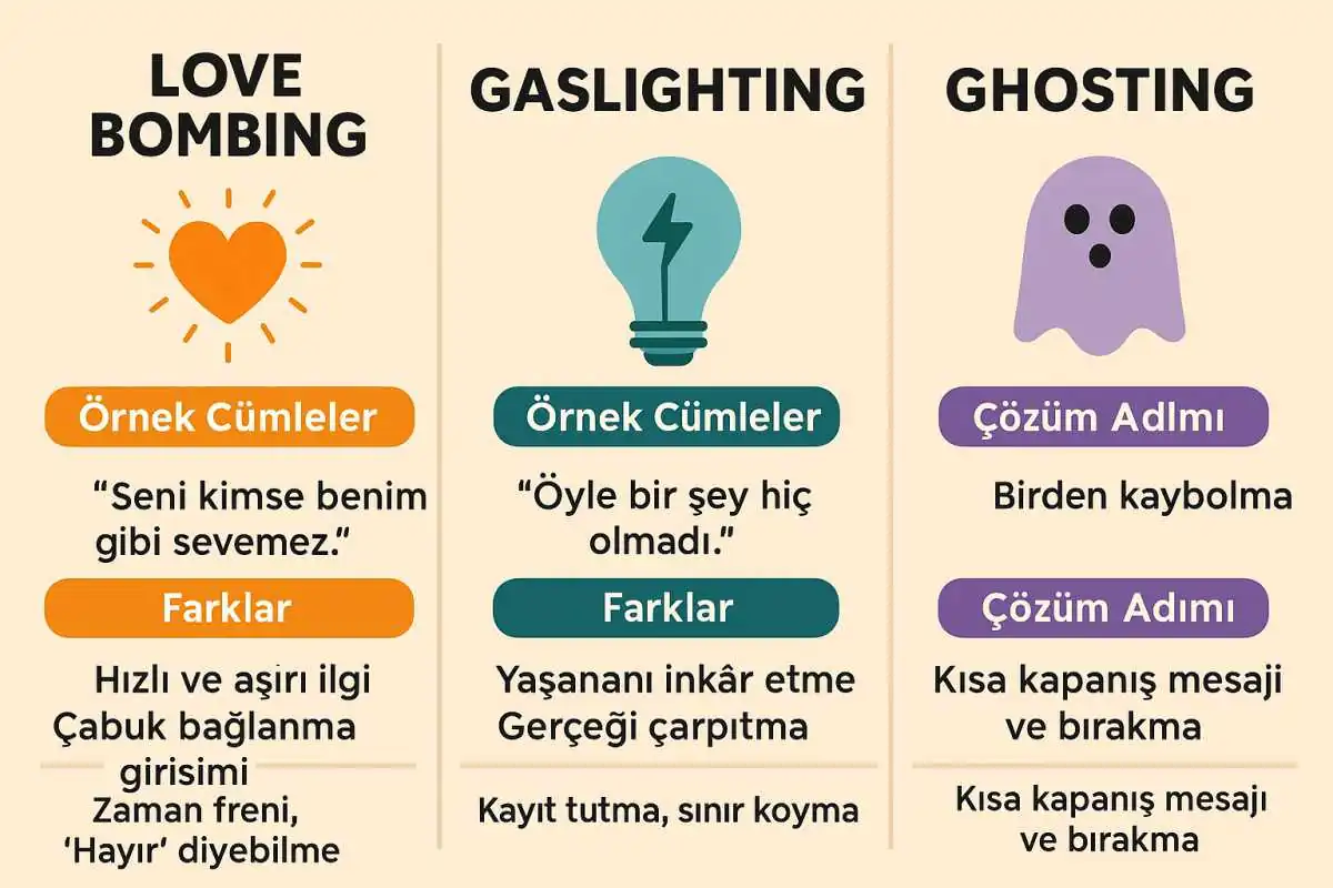 love-bombing-gaslighting-ghosting-farki love bombing gaslighting ghosting farki
