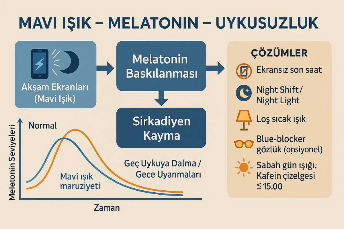 mavi-isik-melatonin-ve-uykusuzluk-cözümleri mavi işık, melatonin ve uykusuzluk