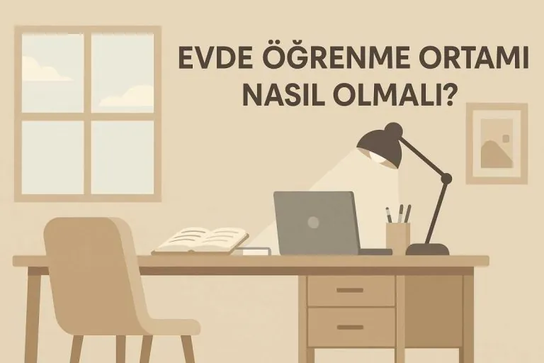 evde öğrenme ortamı nasıl olmalı?